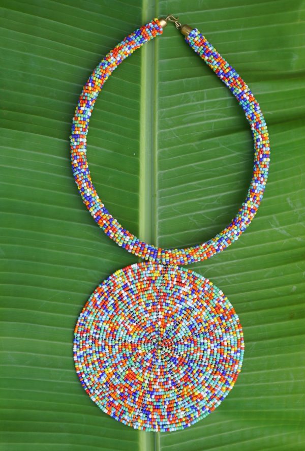 Website Necklace One Plate Multi Color
